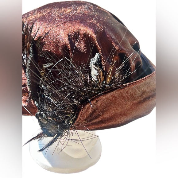 VTG- Rare find!  Dark Merlot Red VOGUL NEW YORK New York Hat - Picture 3 of 9